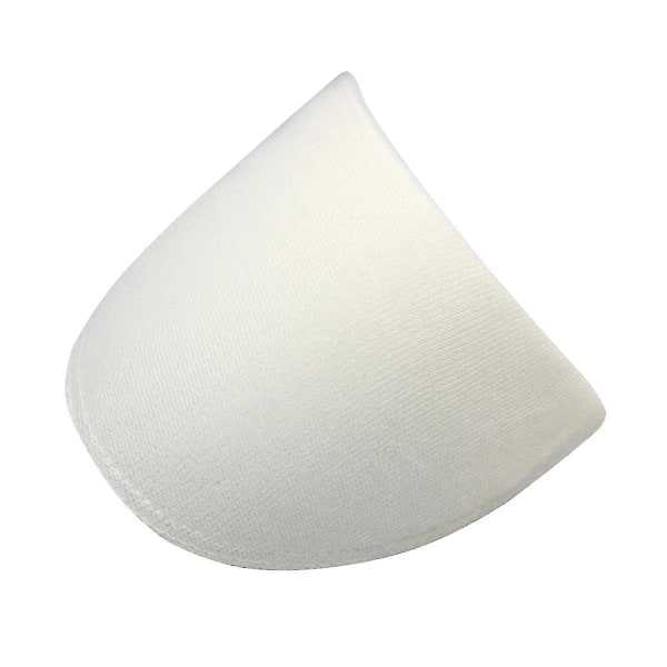 20 par praktiska axelvaddar bekväma sy svampdynor användbara axelvaddar för kavajklänningar (vit, 8x13,5x1cm)