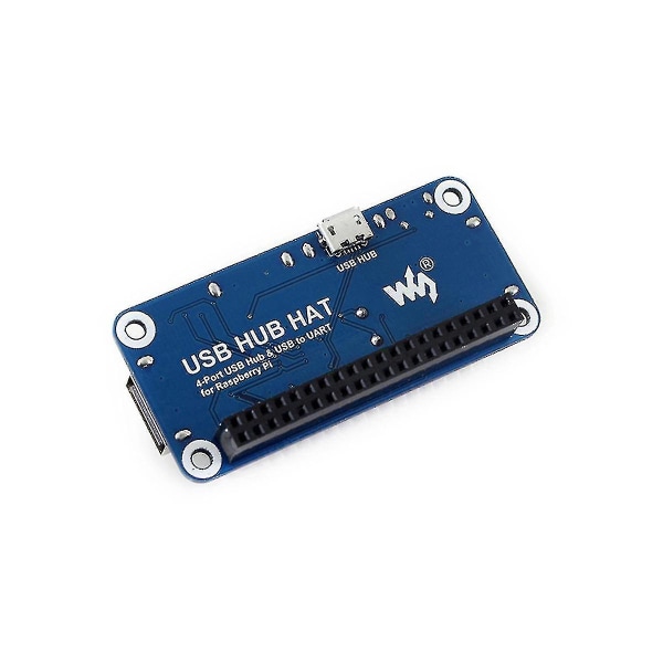 Waveshare 4 USB porttia USB keskittimen hattu Raspberry Pi 4b 3b+:lle