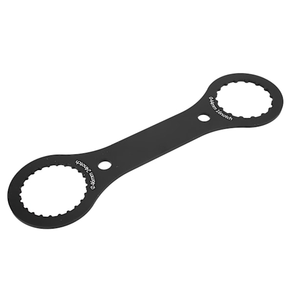 BB-nøgleværktøj til montering og afmontering af cykelbundbeslag - 16/24 hak, 44mm/46mm - Sort