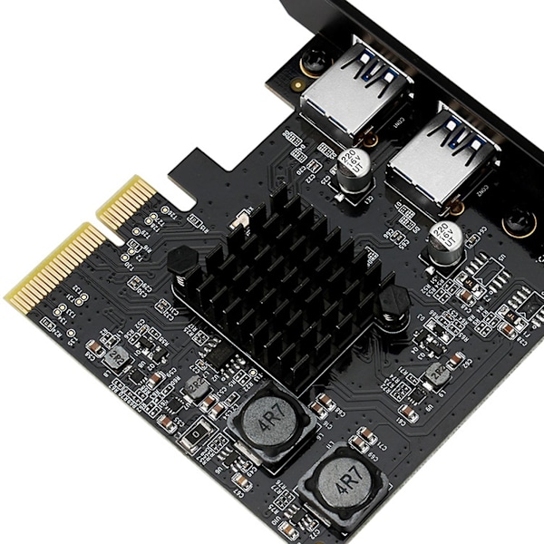 Pcie-muunnin Pci-express Usb 3.1 Gen 2 -sovitinkortti, itsevirtainen Pcie-kortti