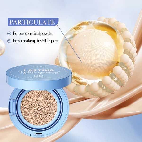 SADOER Langvarig Vanntett Setting Powder Matt Oljekontroll Løspudder 16g ivory white