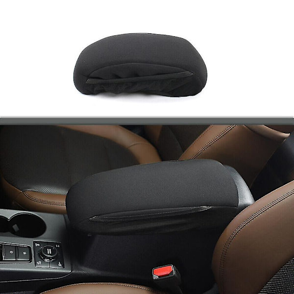 Armstöd Box Hand Rest Cover Kudde För Sport 2021-2022 Tillbehör Svart