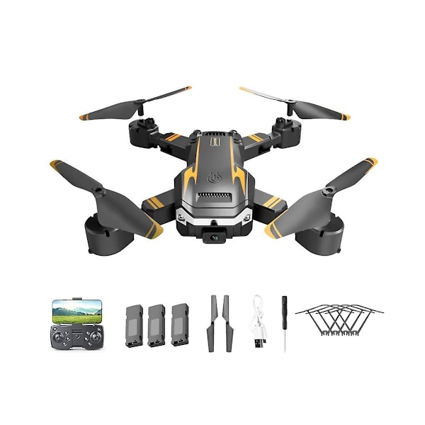 8k dobbeltkamera drone fjernkontroll flyleker med automatisk hindringsunngåelsesfunksjon for Gi