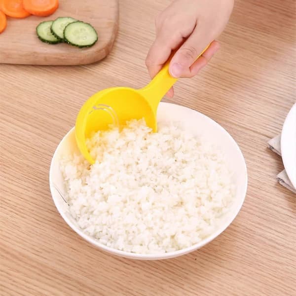 Non-Stick Risboll Maker Kit med Skopa och Slev för Köksanvändning - 2-pack