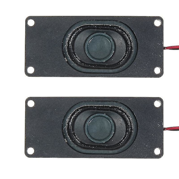 2 st 3 tums högtalare passiv bas vibrerande högtalarenhet 3w 4ohm för dator LCD TV