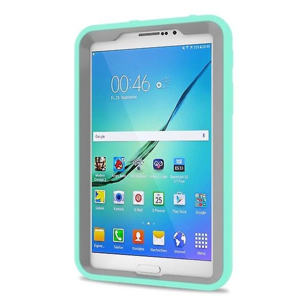 Tungt stötsäkert hårt case för barn för Samsung Galaxy Tab 3/e Lite 7.0