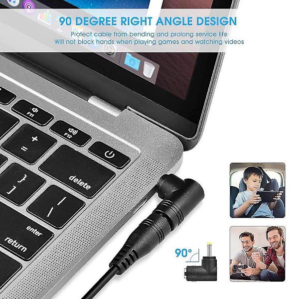 USB til DC strømledning Universal USB til DC-kontakt ladekabel strømledning med 13 utskiftbare plugger