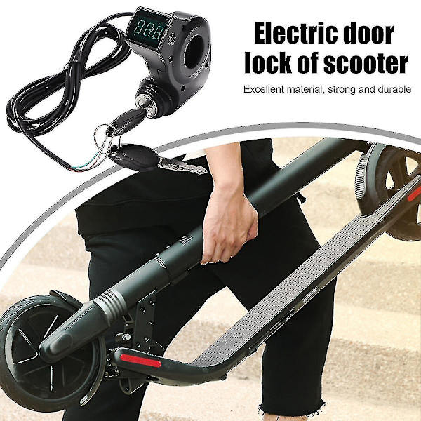Elektrisk Scooter Tenning Slå Lås Nøkkel Tilbehør For Kugoo M4 #yg