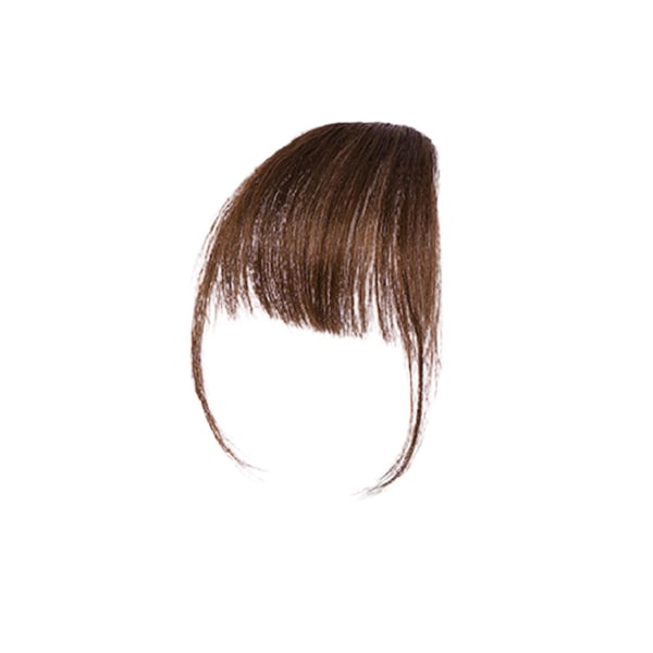 Mote kvinner fiber syntetisk hår Clip On Air Bangs Hårpynt foran falske parykker