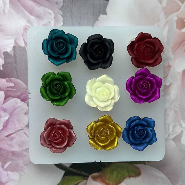 Flower Ornament Crafts Dekoration Mold Epoxy Resin DIY Craft For Home Decor