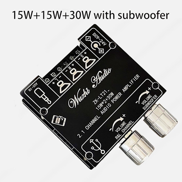 Dc9~24v Digital Power Amplifier Board Preamplifier Parts Stereo Amplify