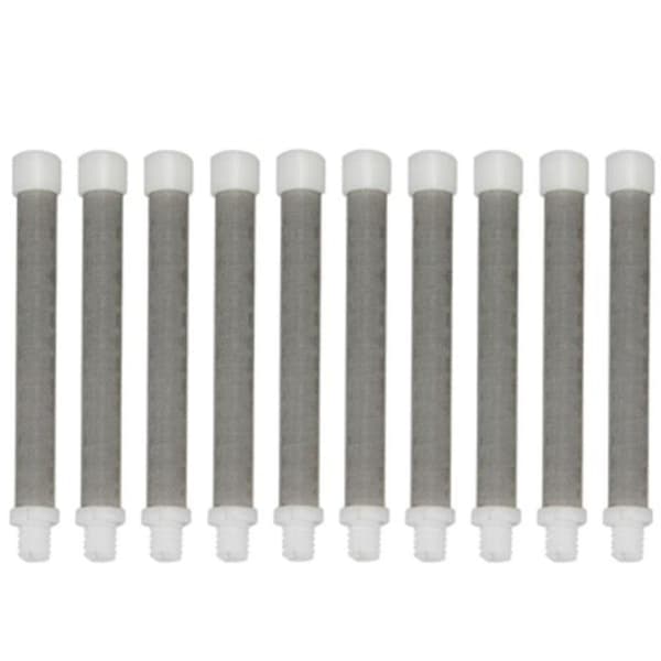 10 stk Luftløse Filter 60 Mesh Luftløst Sprøytefilter 304 Rustfritt Stål For Luftløse Malingssprøyter
