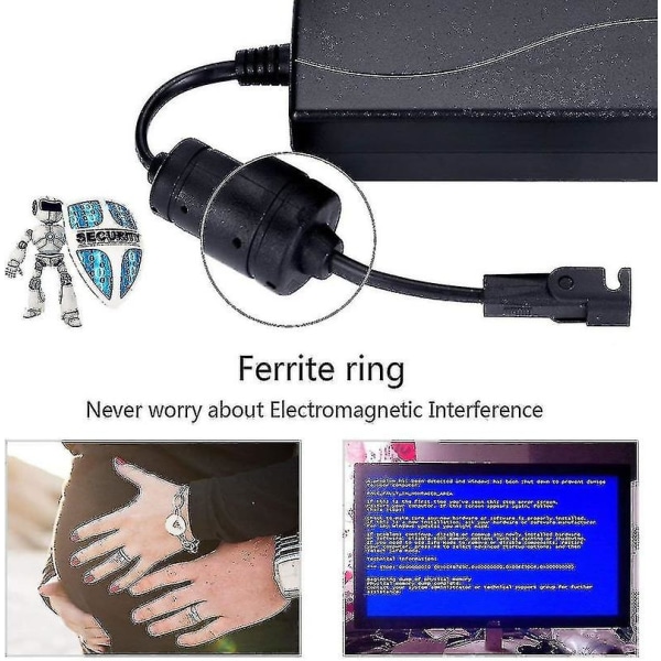 Ac/dc 29v/24v 2a Adapter Lutande Strömförsörjning Transkompatibel Universell Version Kompatibel Med Alla Lvator Stolar Strömförsörjning D