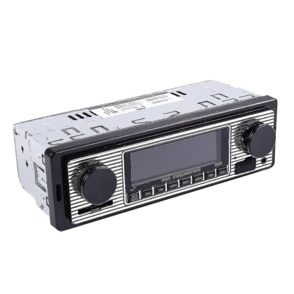 Bluetooth Vintage Bilradio MP3-spelare Stereo