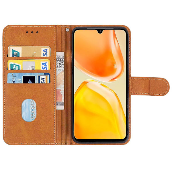 Läderfodral för Vivo X80 Lite