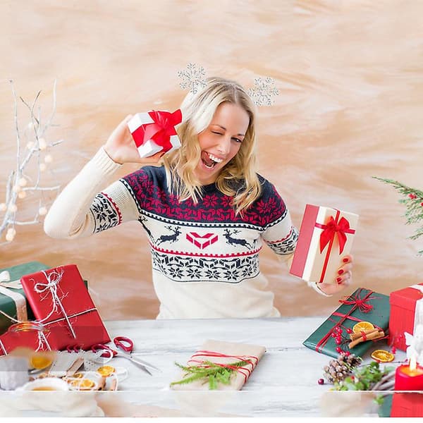 Snøfnugg Hårbøyler Hodeplagg Jul