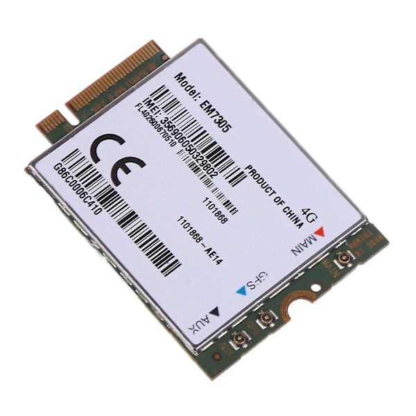 Sierra Wireless Nettverkskort Adapter EM7305 WWAN 4G Modul for Dell3340 E5250