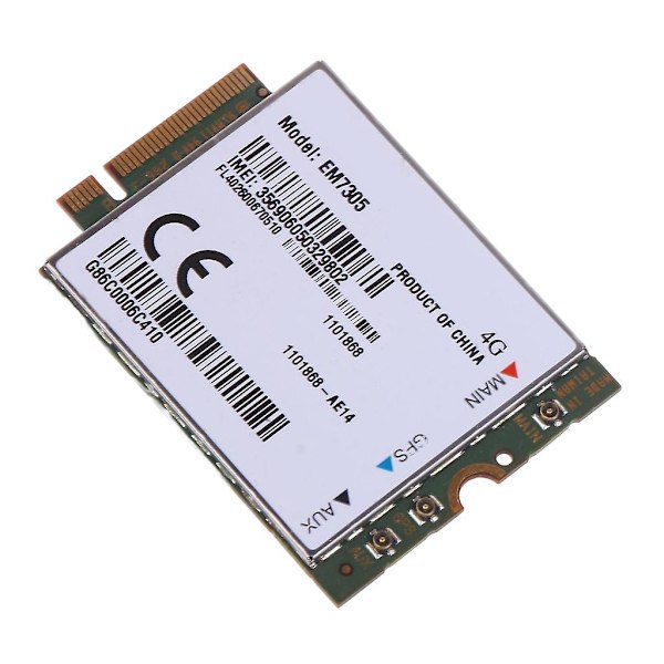 Sierra Wireless Netværkskort Adapter EM7305 WWAN 4G Modul til Dell3340 E5250