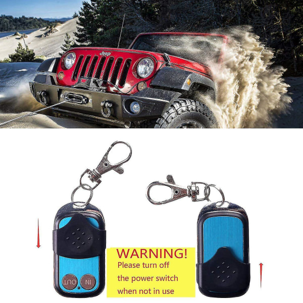 12v 12volt 50ft trådløs fjernbetjeningssæt til lastbil Atv Warn Ramsey