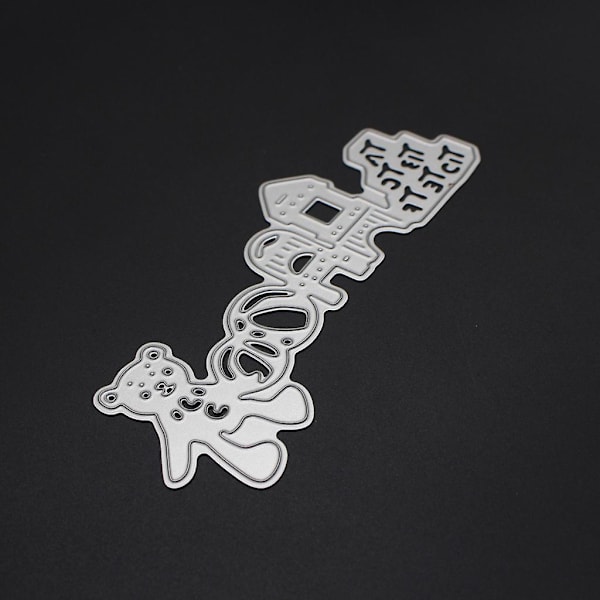 Karhu leikkuumuotti Stencil Diy Scrapbooking Albumi Paperi Kortti Embossing Diy Craft