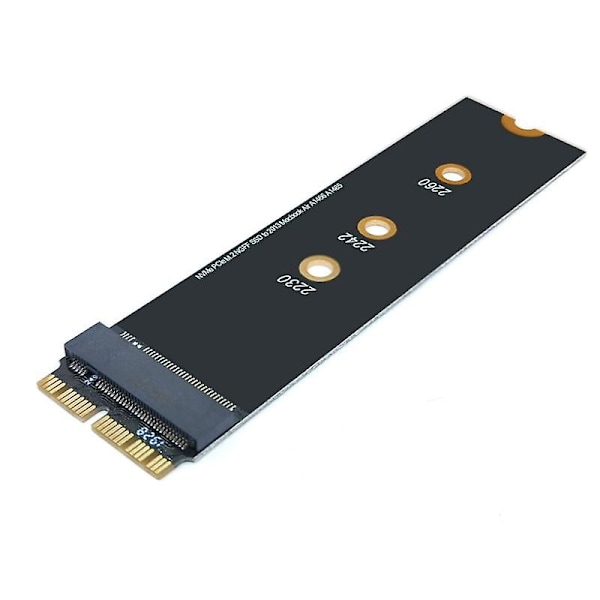 M.2 NVMe SSD Konverteringskort för Macbook Air Pro Retina 2013-2017 NVMe/AHCI