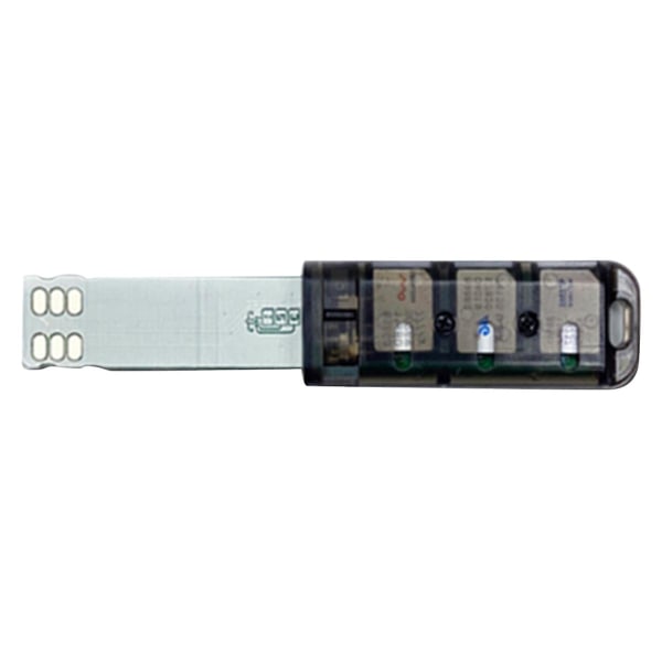 6-sportet adapter multileser mini sim nano med kontrollbryter for Android