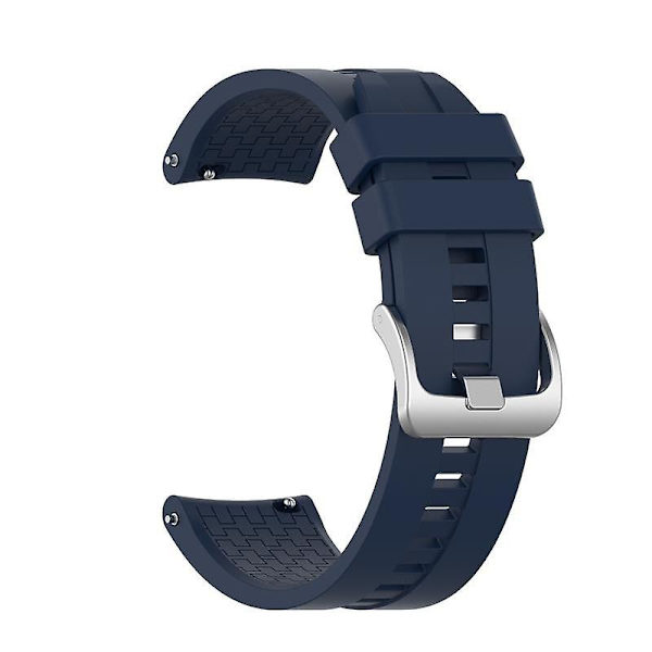 Passar till Huawei Watch GT 46mm Officiell Silikonrem Universell Displaybredd 22mm