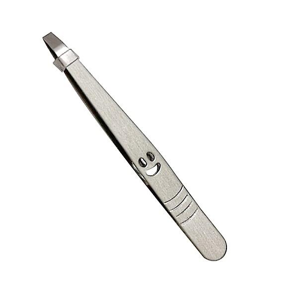 Eyebrow Tweezer Professional Stainless Steel Slant Tip Eyes Tweezer Clip