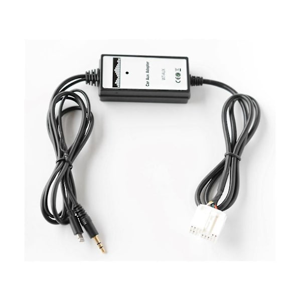 Bilstereo Aux-adapter CD-växlare för Avensis Yaris (passar inte Navi & pekskärm)