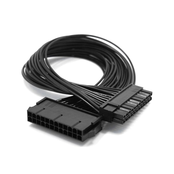 Moderkort Atx Cpu 24-stiftshane till honförlängningskabel för strömförsörjning Psu