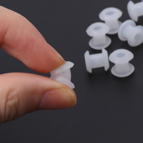 10 stk. silikone gummistop perlering afstandsholder charm armbånd smykkefremstilling