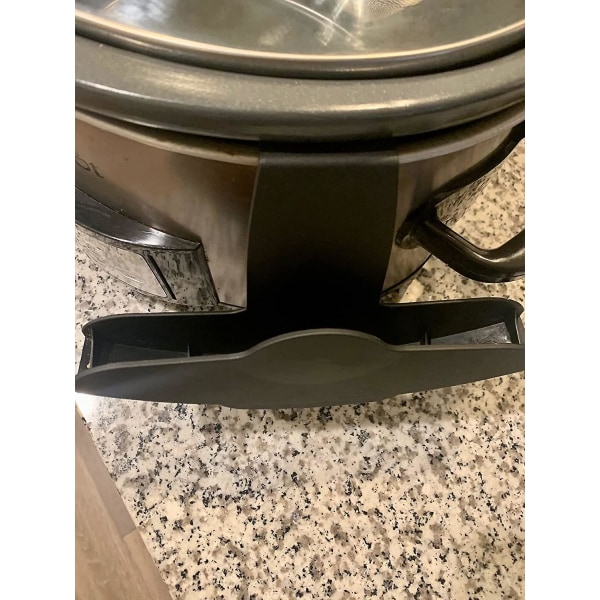 Lockhållare för slowcooker passar de flesta slow cookers, handsfree-design håller bänkskivorna rena, unik Crock Pot Kitchen Pot Organizer