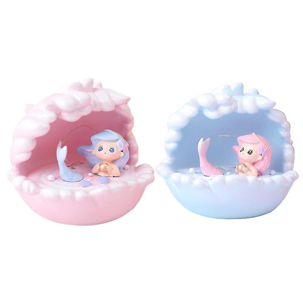 Shell Mermaid Princess Star Light Atmosphere Night Light