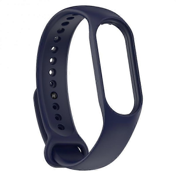 Ranneke Xiaomi Mi Band 7:lle - Urheilullinen silikoniranneke midnight blue