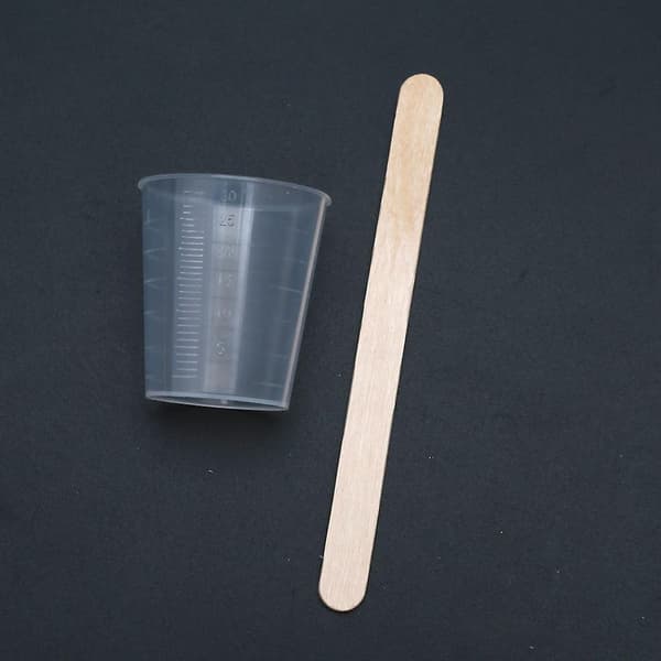 50 st Epoxy Resin Lim Verktyg Återanvända Omrörning Stick 30ml Mätkopp