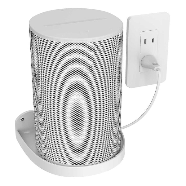 Veggmontering for Era 100-holder for lydstøtte Smart Speaker-holder hvit