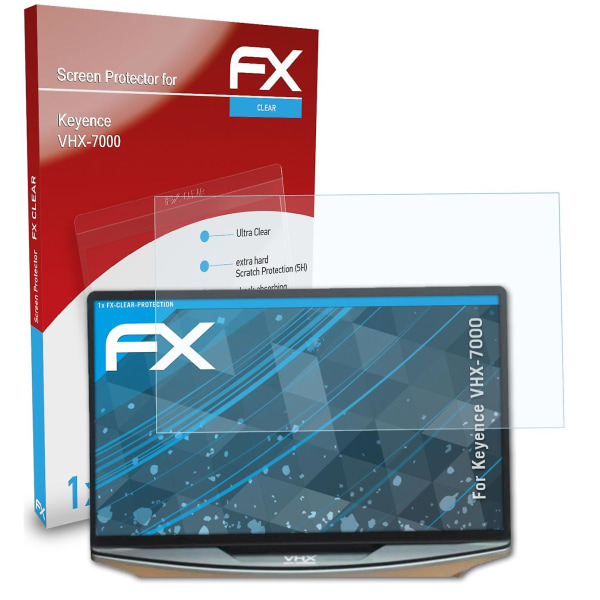 atFoliX skyddsfolie kompatibel med Keyence VHX-7000 Displayskyddsfolie klar