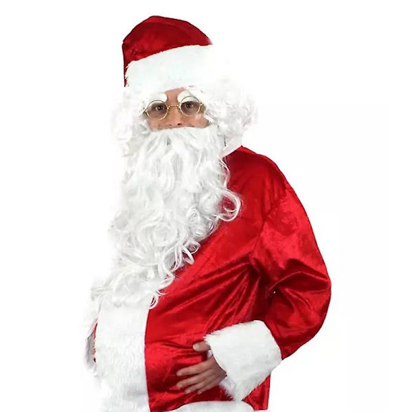 Julemann Santa Claus Oppblåsbart Falsk Mage Cosplay Usynlig Falsk Mage Gravid Mage Pukkelrygg