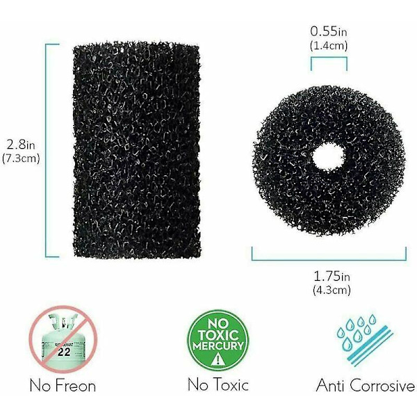 Kompatible Polaris Poolrenser Dele, 12 Pak - Kompatible Sweeper Slangehale Si-filtre, Poolrenser Backup Filter Dele