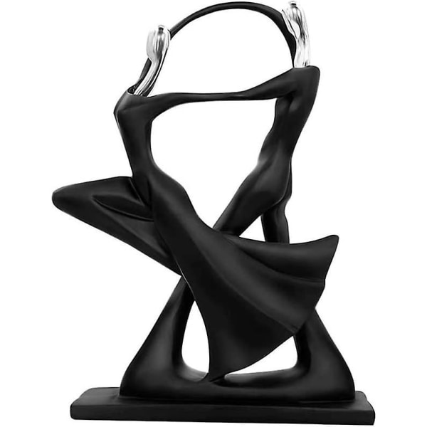 Resin Dansarpar Statyett - Kärlekspar Statyett - Present till bröllopsdag jul - Heminredning Skulptur (dansare)