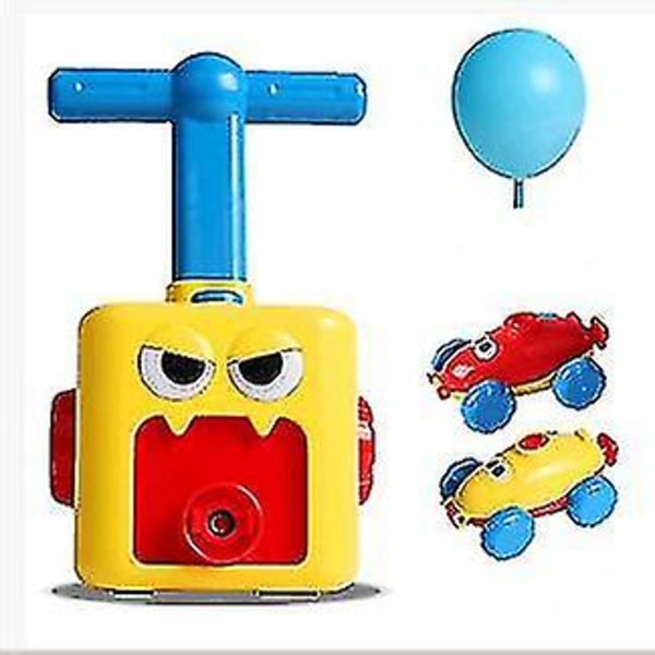 Ballongbillekekastersett,ballongdrevet utskytningsbil, ballongluftdrevet kjøretøysett,ballongracerbilleketøy