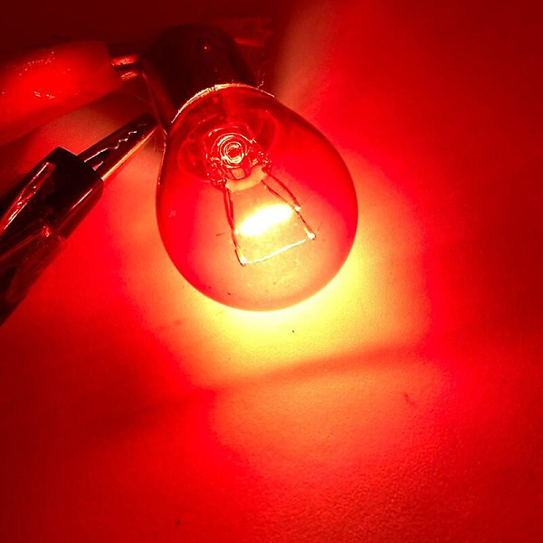 1 st PY21W 1156 BA15S Bärnsten Bil Auto Scooter Indikator Broms Parkering Blinkers Lampa BAY15D Halogenlampa 12V Röd bärnsten