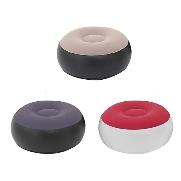 Lazy Aerate Sofa Utendørs Folding Oppblåsbar Sete Lomme For Stue Soverom Møbler Stol