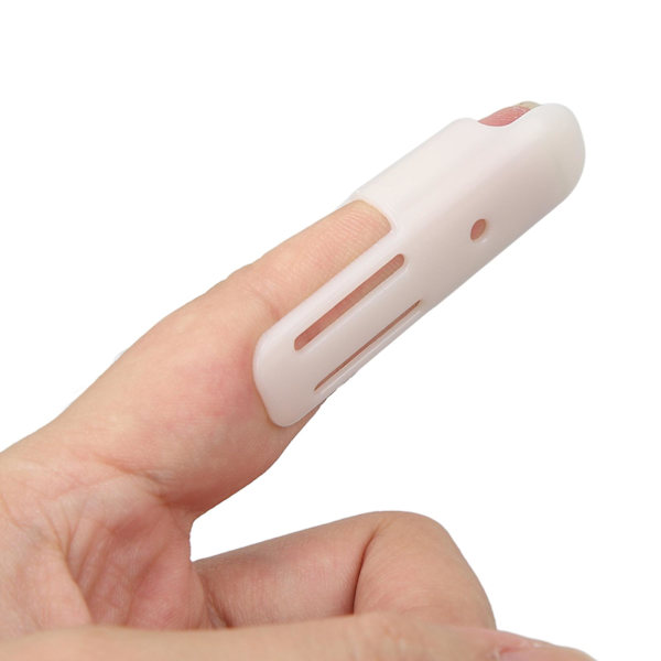 Fingerstøtte Bandage Trigger Finger Splint 2 Pakke - Letvægts Fin Kant EVA Ergonomisk Fingerstabilisator med Klæbebånd til Brækket Trigger Finger