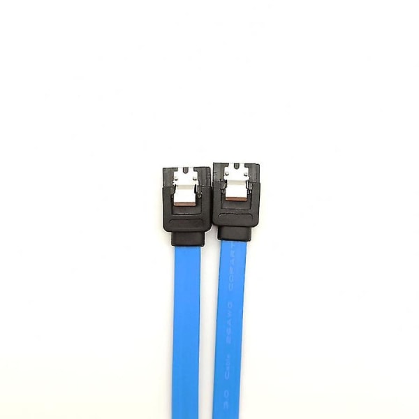 40 cm Sata 3.0 Iii høyhastighets 6,0 Gbps datakabel, 5 stk svart+5 stk blå