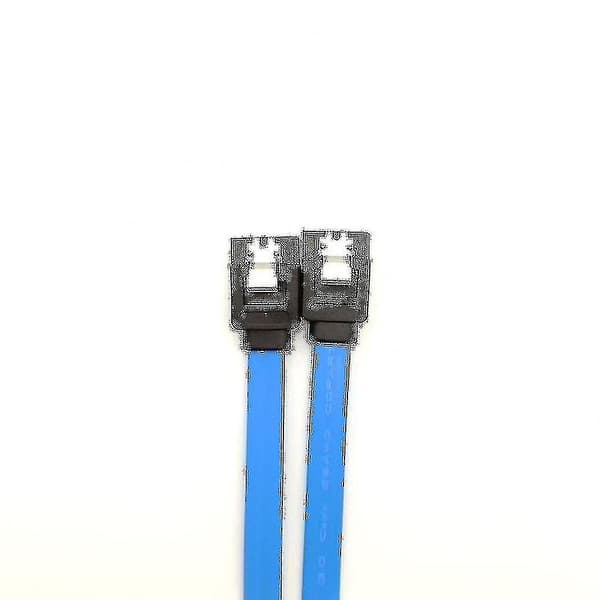 40cm Sata 3.0 Iii Højhastigheds 6.0 Gbps Datakabel, 5 stk. Sort + 5 stk. Blå