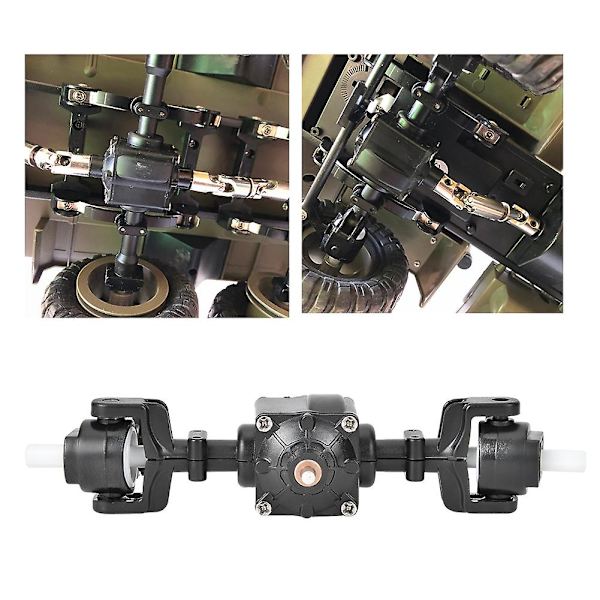 FY004 Q64 Q60 WPL B36 MN77 6-hjulsdrevet RC-bil metallgir differensial foraksel drivaksel (1/16 skala)