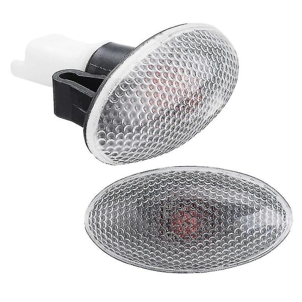 Side Markering Lys Gentagelse Lampe Indikator Kompatibel Med Peugeot 206 407 607