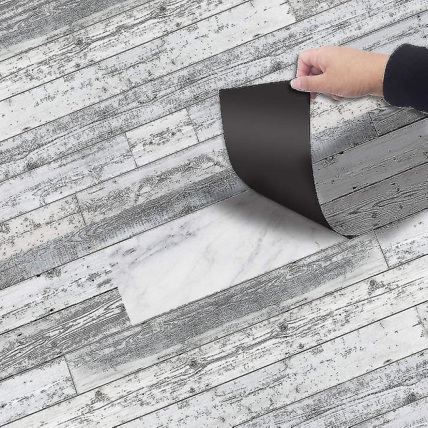 Waner Wabjtam itseliimautuva lattialaatta itseliimautuva PVC, lattialaattojen kuvioväri, 20 * 300 cm
