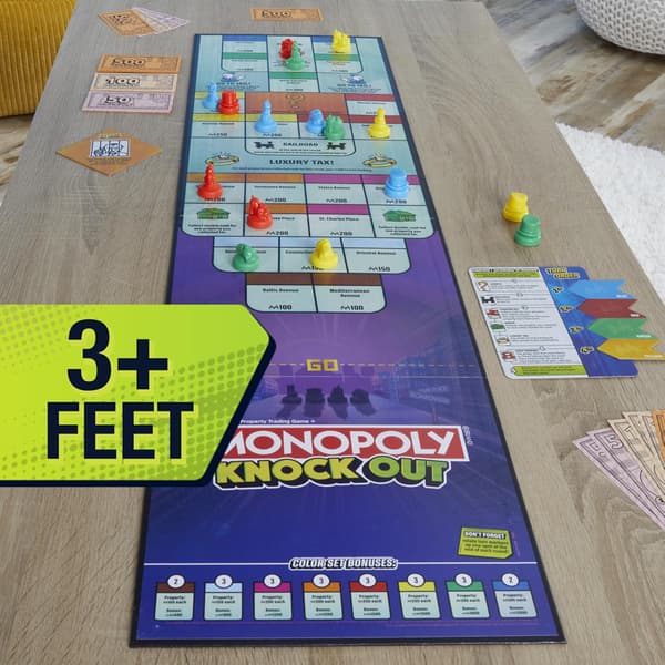 Monopoly Elimination Brettspill | 2-8 Spillere |